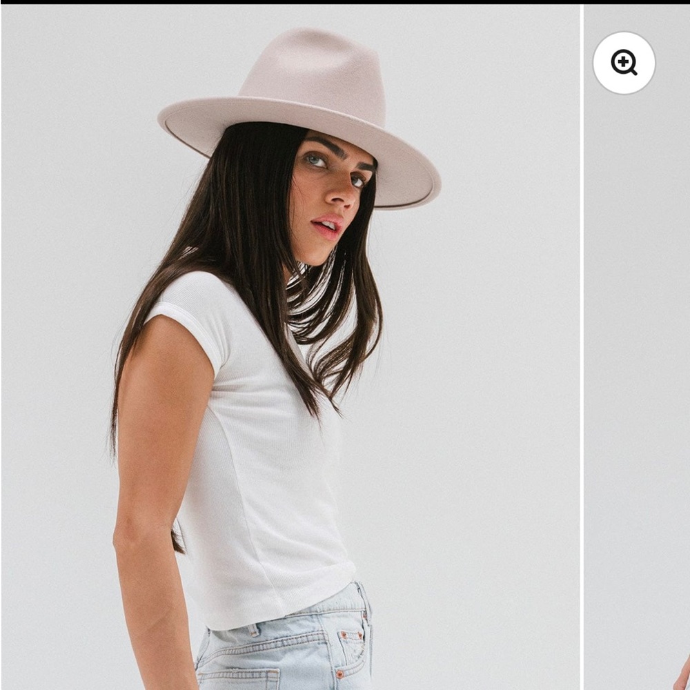 Gigi Pip Wes Fedora NWT Ivory - Picture 2 of 5